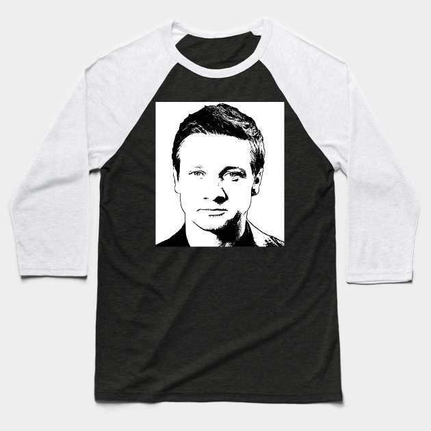 jeremy renner Baseball T-Shirt by oryan80